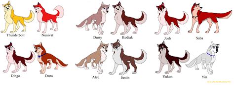 Balto FanArt: Kids with Mates by DarthGoldstar710 on DeviantArt