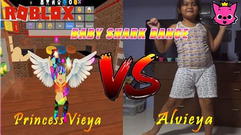 Baby Shark Dance Battle | Roblox vs Real-Life | ROBLOX BABY SHARK CHALLENGE | Roblox VS PinkFong ...