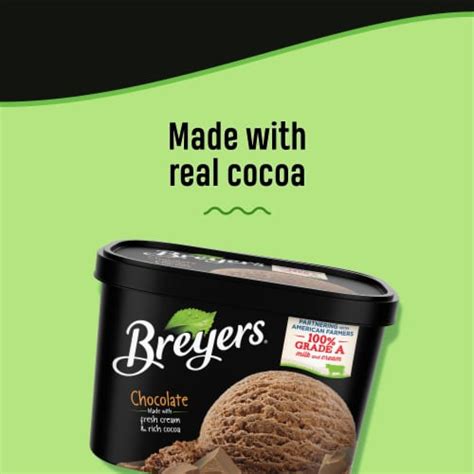 Breyers Chocolate Ice Cream Tub, 48 oz - Kroger