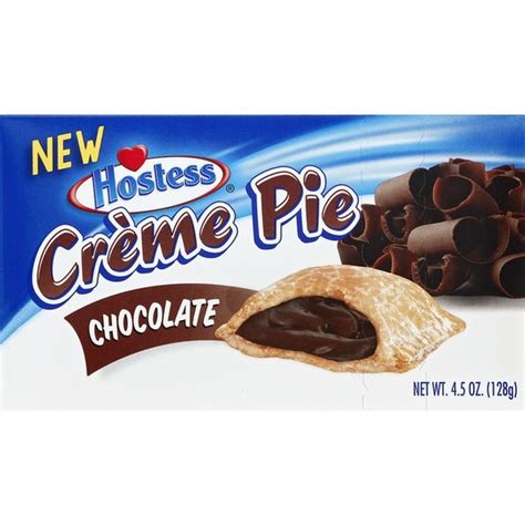 Hostess Creme Pie, Chocolate (4.5 oz) - Instacart