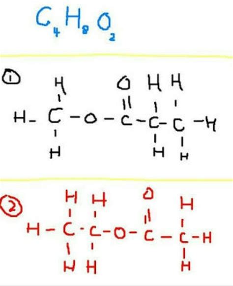 An organic compound a of molecular formula c4h8o2 alsoi write raction ...