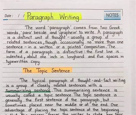 Paragraph Writing ~ EASY ENGLISH 444