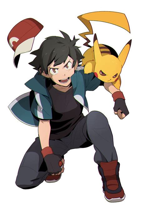 Redlhz | Pokemon, Pokemon personajes, Satoshi pokemon