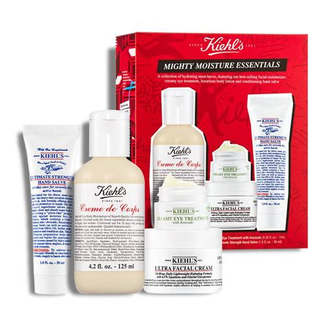 Kiehl’s + Mighty Moisture Essentials Gift Set