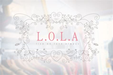 LOLA Logo ~ Logo Templates on Creative Market