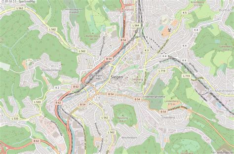 Siegen Map Germany Latitude & Longitude: Free Maps