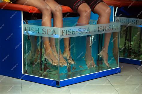 Premium Photo | Fish spa