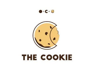 THE COOKIE Logo Concept | Logo concept, Book logo, Cake logo design