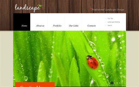 Free Landscape Design Website Templates - 5 Best Garden Design Company ...