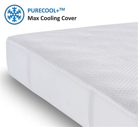 Cooling Mattress Protector Queen for Hot Sleepers, Waterproof Vinyl Mattress Cover, Extra Deep ...