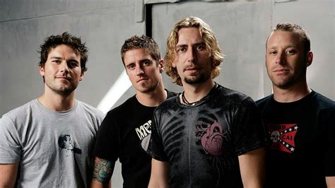 HD wallpaper: Nickelback, Band, Members, T-shirts, Room, looking at camera | Wallpaper Flare