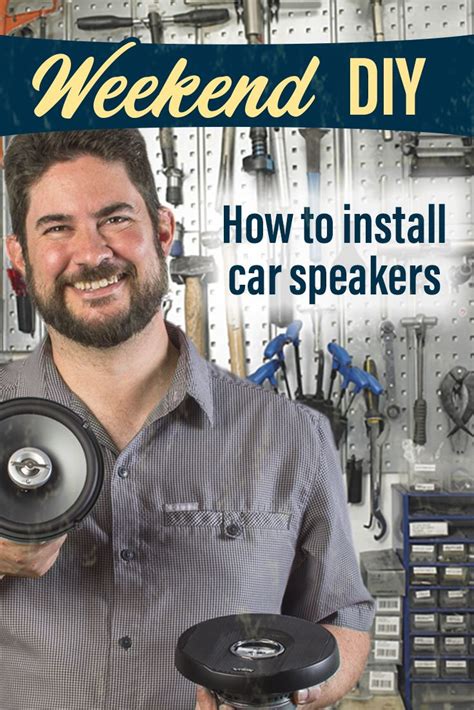 How to install car speakers | Car speakers, Car stereo installation ...