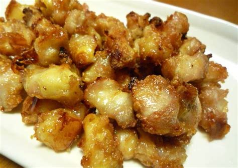 Microwave Chicken Cartilage Karaage Recipe by cookpad.japan - Cookpad