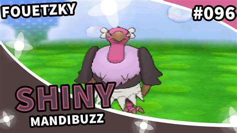 Shiny #096: SHINY MANDIBUZZ! Pokemon ORAS DexNav, 90 Encounters! - YouTube