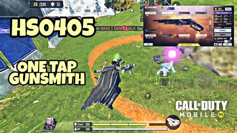 HS0405 gunsmith, one-tap beginner movements | CODM GAMEPLAY | POCO X3 ...