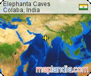 Elephanta Caves | Colaba Google Satellite Map