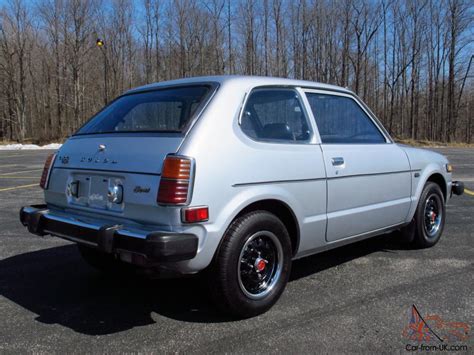 1978 Honda civic cvcc hatchback