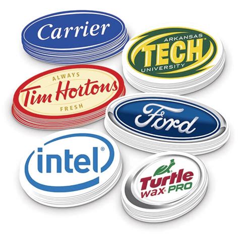 Company Logo Stickers Manufacturer - Monterey Company