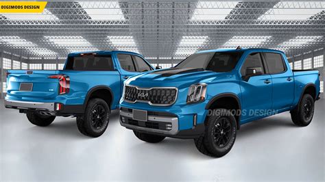 Kia Telluride Unofficially Morphs Into a Rugged Mid-Size Unibody Pickup ...