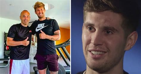 "Il était sur le tapis roulant. J'étais un peu choqué" : John Stones se confie sur sa rencontre ...