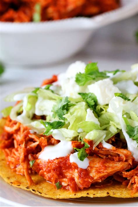 Tinga de Pollo (Mexican Chicken Tinga) - The Anthony Kitchen