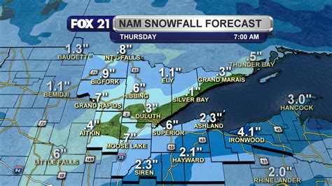 Accumulating Snowfall Possible Tuesday Into Wednesday - Fox21Online