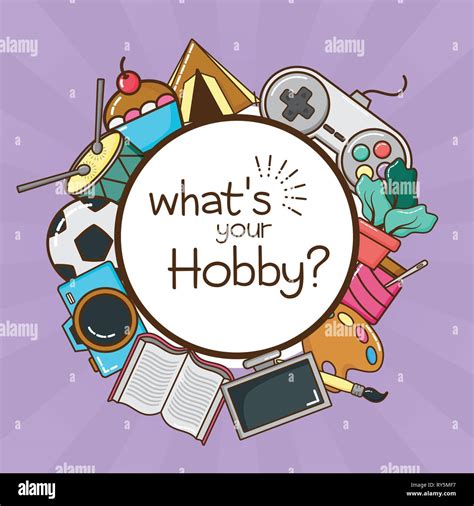 my hobby related Stock Vector Image & Art - Alamy