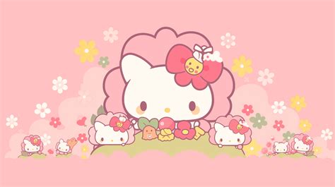 🔥 [41+] Hello Kitty Spring Computer Wallpapers | WallpaperSafari