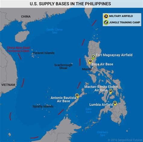 Us Military Base Philippines Map