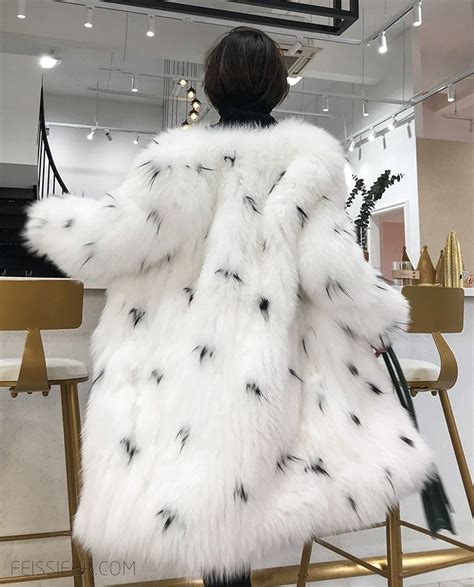 Real Fur Coat & Jacket | Knitted White Fox Fur Coat | 317 | Fur Shop Online | Fur coat, White ...