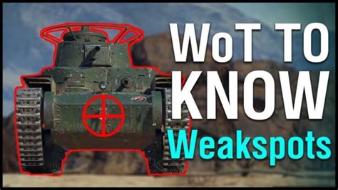 Weak Spots Guide (Wargaming) | WoT