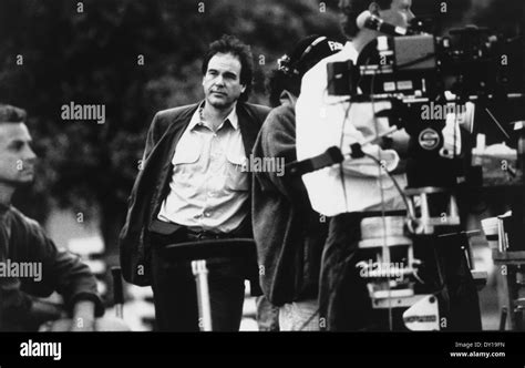 Oliver Stone, Director, on-set of the Film, "JFK", 1991 Stock Photo - Alamy