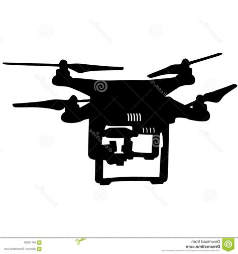 Drone Silhouette Vector at Vectorified.com | Collection of Drone Silhouette Vector free for ...