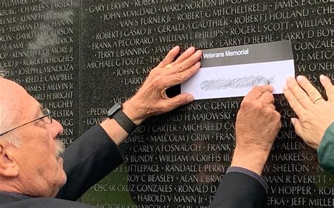 ‘Continue the healing’: How thousands of volunteers put faces to names on the Vietnam memorial ...