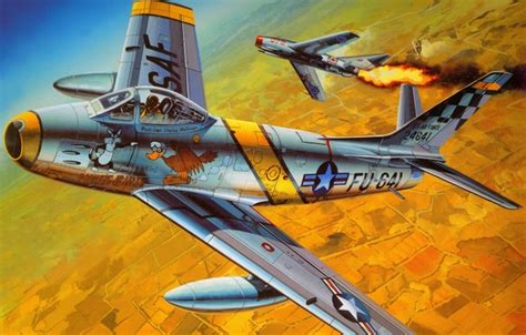 F86 Sabre Dogfight