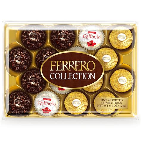 Amazon.com: Ferrero Collection, 16 Count, Assorted Milk and Dark ...