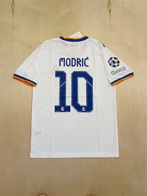 Modric 10 Real Madrid Home soccer jersey 21/22 | Etsy