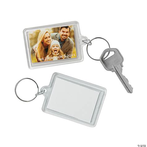 Personalized Custom Photo Keychains | Oriental Trading