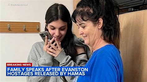 Hamas releases 2 hostages Judith and Natalie Raanan, mother and ...