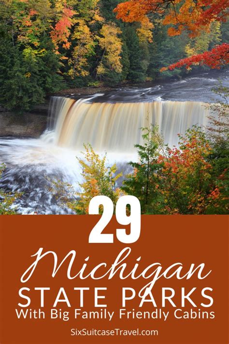 29 Michigan State Parks and Recreation Areas with Big Family Friendly Cabins and Lodges ...