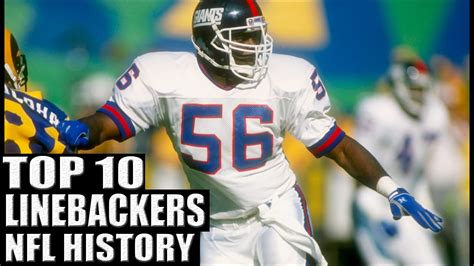 Top 10 Best Linebackers in NFL History - YouTube