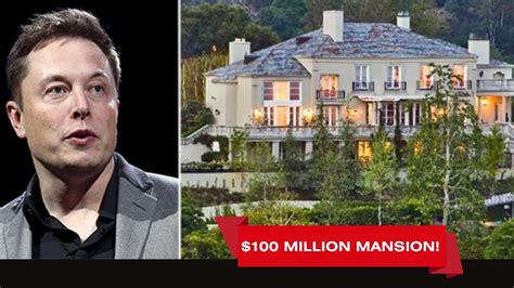 Inside Elon Musk's $100 Million Mansion! High Tech Luxury Living! - YouTube