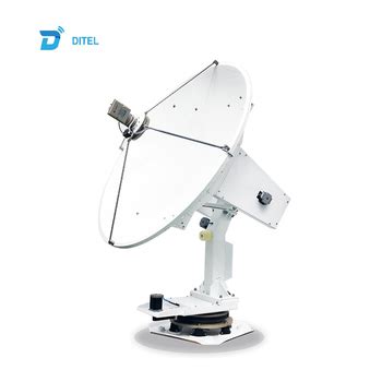 Ditel V241C 4-axis auto tracking 2.4m VSAT C band internet marine satellite dish antenna ...