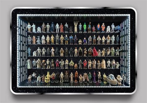 ‘NEW’ Vintage Action Figure Display Case – 96 Starfield – Collector Displays