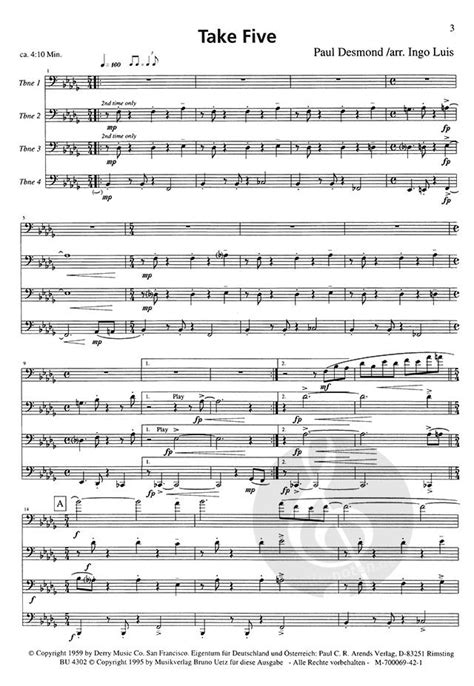 Trombone Quartet Sheet Music » Buy Sheet Music Online