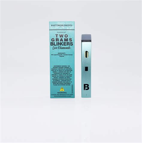 Blinkers Live Diamonds Disposable Vape Pen 2000mg **OUT OF STOCK ...