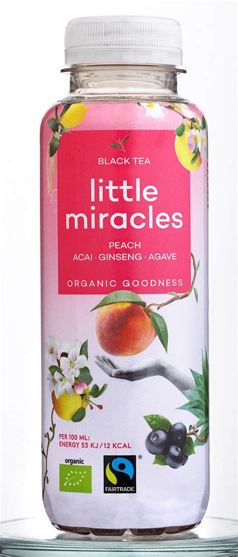 Little Miracles Black Tea Peach - Fairtrade Polska