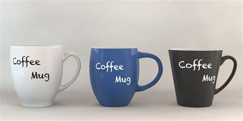 3d coffee mugs