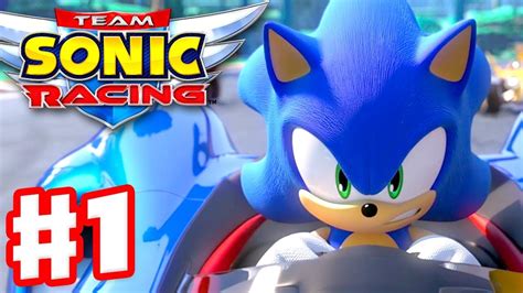 Team Sonic Racing - Gameplay Walkthrough Part 1 - Chapter 1: The Mysterious Invite! - YouTube