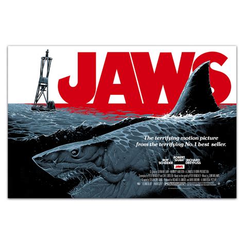 Jaws - Movie Poster by Luke Preece | Vice Press